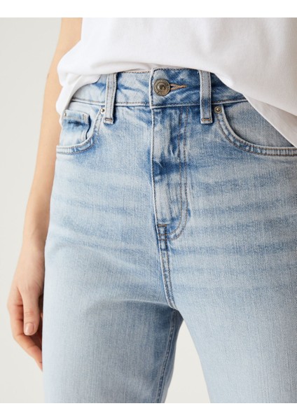 Yüksek Bel Mom Jean Pantolon fiyatları