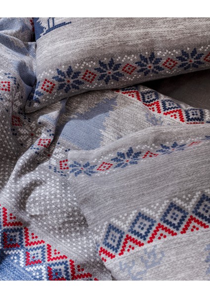 Vixien Çift Kişilik Nevresim Takımı - Flanel