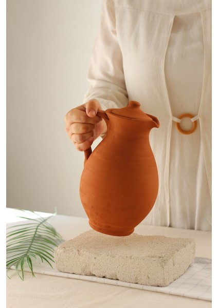 Klasik El Yapımı Sırsız Toprak Sürahi fiyatları