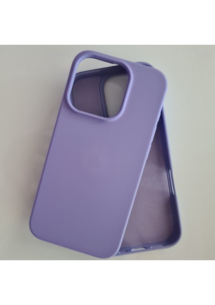 İphone 16 ProMax (6.9 İnç) İle Uyumlu İçi Kadife Esnek Silikon Lansman Kılıf