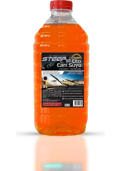 Oto Yazlık Cam Suyu 3 Lt