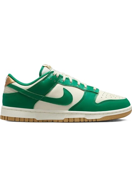 Dunk Low(Malachite Metallic Gold) Leather Unisex Sneaker Hakiki Deri Unisex Günlük Spor Ayakkabı Beyaz Yeşil