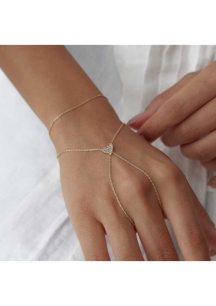 Origami Taşlı Kalp Şahmeran