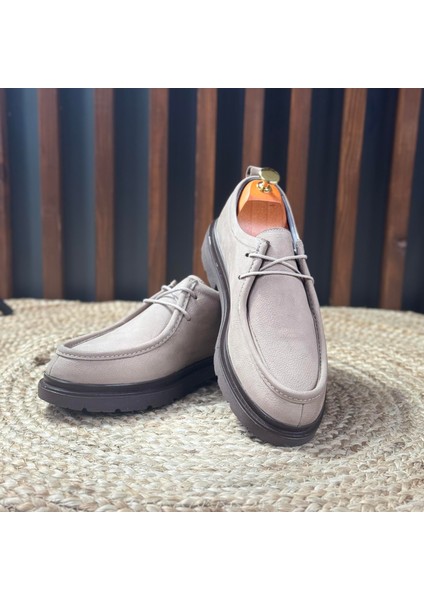 Modern Içi Naturel Deri Dışı Süet Klasik Ayakkabı M1257 modelleri