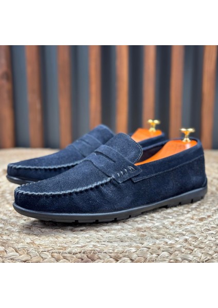 Içi Naturel Deri Dışı Süet Loafer Ayakkabı M1253 fiyatları