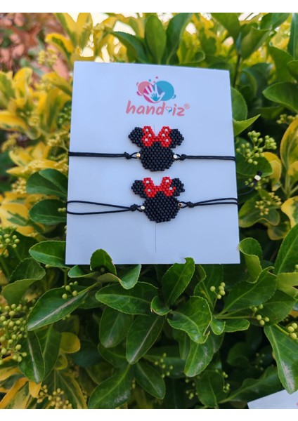 Miyuki Boncuklu Minnie Mouse Bileklik