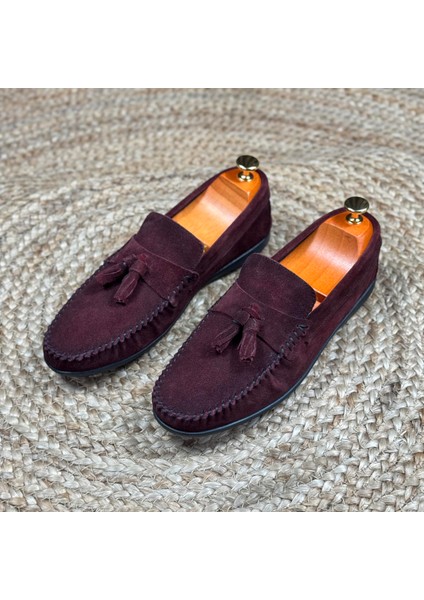 Içi Naturel Deri Dışı Süet Loafer Ayakkabı M1250 fiyatları