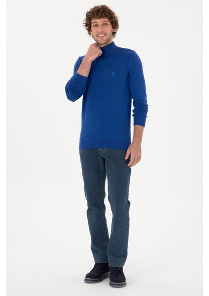 Erkek Saks Kazak /triko 50288887-VR045 fırsatları