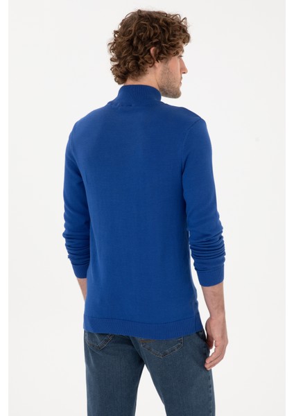 Erkek Saks Kazak /triko 50288887-VR045 indirimleri