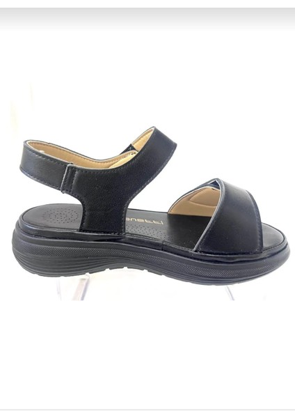 Kadın Sandalet Spor Günlük Kullanıma Uygun Cırtlı Comfort Taban Sandalet modelleri
