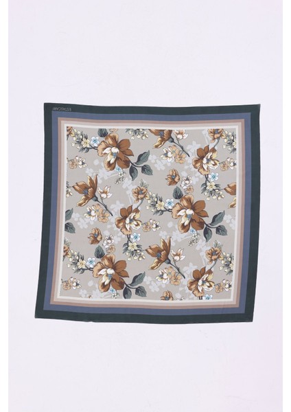 Zarif Yasemin Model Fular Bandana Şal Estascarf 70X70 cm