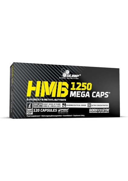 Hmb 1250 Mega Caps 120 Kapsül Germany
