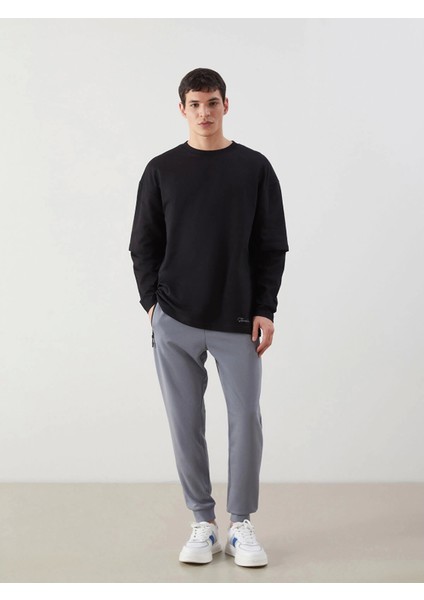 Xsıde Actıve Antrasit Slim Fit Erkek Eşofman Altı