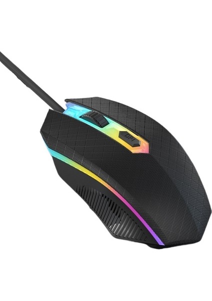 Fare Kablolu Oyun Mekanik USB Ev Ofis Dizüstü Masaüstü Evrensel (Yurt Dışından)