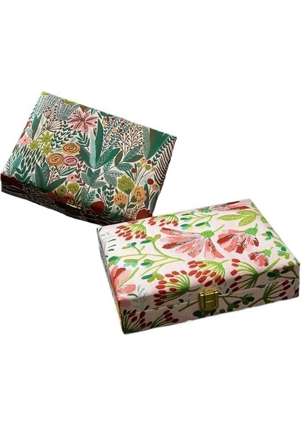 Büyük Kapasiteli Yüzük Kutusu Desen Yüzük Kutusu Kolye Küpe Mücevher Kutusu (Yurt Dışından) fiyatları