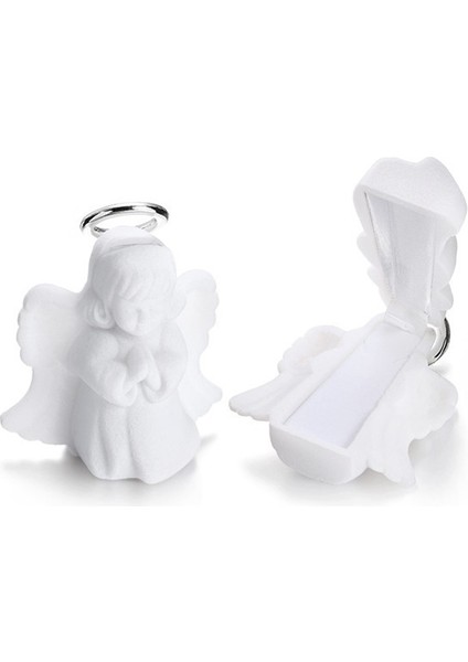 Sevimli Karikatür Yüzük Kutusu Yüzük ve Küpeleri Tutabilir (Yurt Dışından)