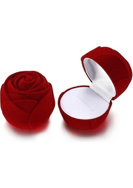 Sevimli Karikatür Yüzük Kutusu, Aşk Gülü Yüzük Kutusu, Erkek ve Kız Çocukları Için Düğün Hediyesi (Yurt Dışından)