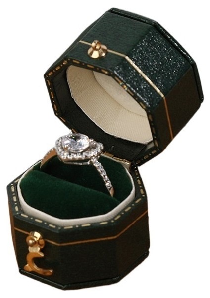 Mini Yüzük Kutusu, Vintage Yüzük Kutusu ve Küpe Kutusu (Yurt Dışından)