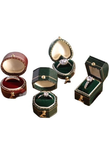 Mini Yüzük Kutusu, Vintage Yüzük Kutusu ve Küpe Kutusu (Yurt Dışından) modelleri