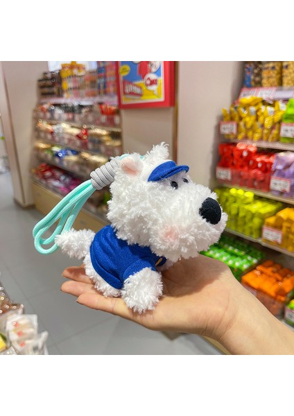 1 Adet Karalama Köpek Peluş Kolye Bebek Çekicilik Karalama Köpek Yavrusu Bebek Çanta Anahtarlık Bebek Çekicilik (Yurt Dışından)