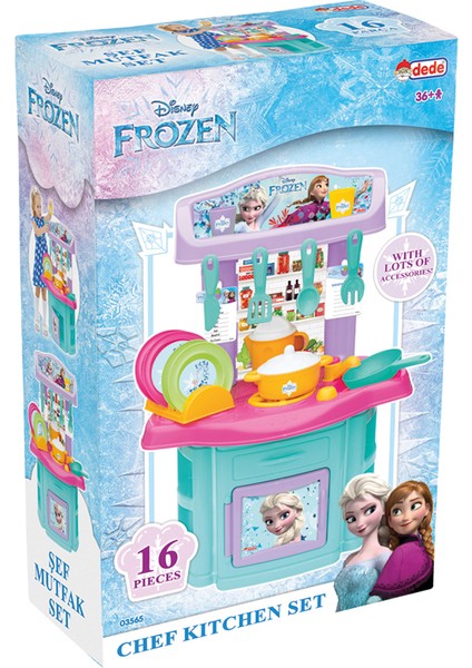 Frozen Karlar Ülkesi Şef Mutfak - Elsa Anna Oyuncak Mutfak Seti indirimleri