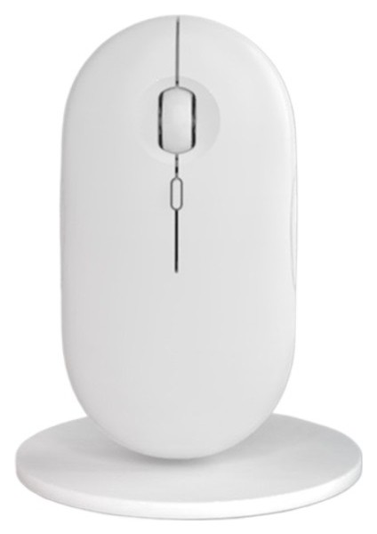 Yeni Bluetooth Kablosuz Fare Sessiz Çift Modlu Tip-C Şarjlı Optik Fare (Yurt Dışından)