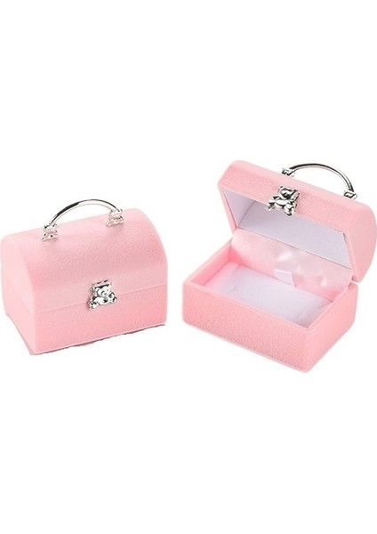 Yüzük Kutusu Sevimli Yüzük Kutusu Erkek ve Kız Çocukları Için Düğün Hediyesi (Yurt Dışından)