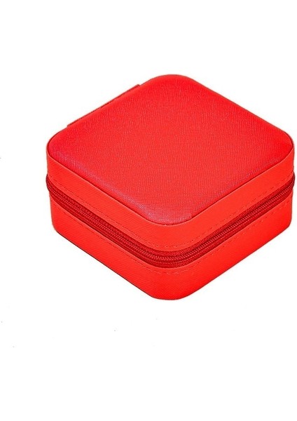 Deri Kare Yüzük Saklama Kutusu Mücevher Kutusu (Yurt Dışından) fırsatları