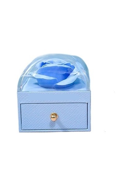 Gül Yüzük Kutusu Mücevher Kutusu Teklif Yüzük Kutusu Sevgililer Günü Hediye Paketleme Kutusu (Yurt Dışından)