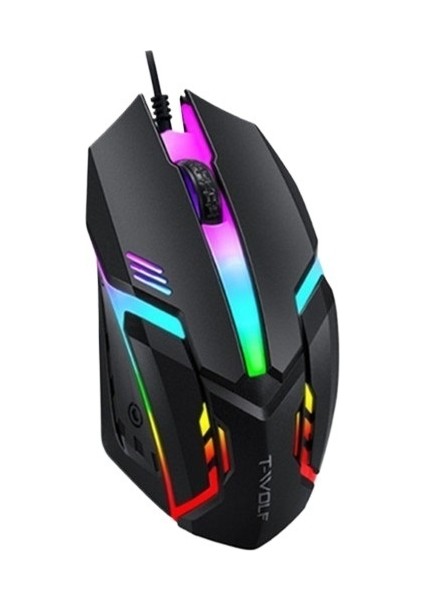 Kablolu Fare USB Aydınlatmalı Fare Masaüstü Dizüstü Bilgisayar Evrensel Fare (Yurt Dışından) fiyatları