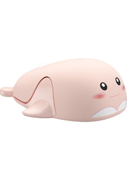 Bluetooth Çift Modlu Dolphin Kablosuz Fare Sessiz Sevimli USB Bilgisayar Aksesuarları (Yurt Dışından)