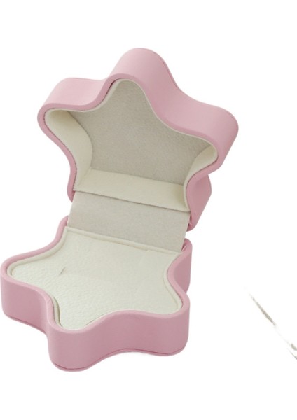 Taşınabilir Yüzük Kutusu Küpe Halkası Saklama Kutusu (Yurt Dışından)