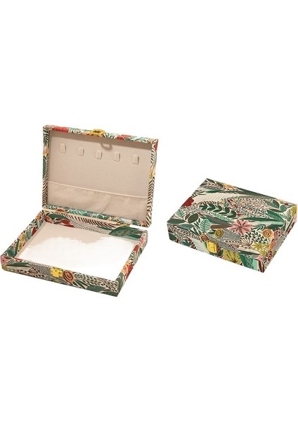 Küpe Kolye Mücevher Kutusu Büyük Kapasiteli Kolye Yüzük Kutusu (Yurt Dışından)