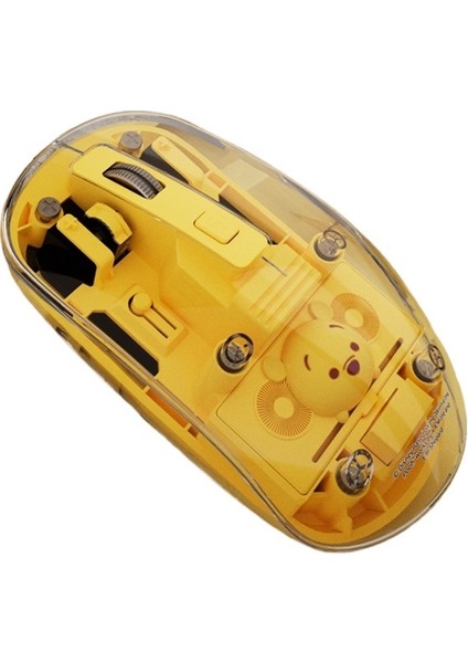 Yeni Çilek Ayı Kablosuz Fare Sevimli Karikatür Ince Fare Trendi (Yurt Dışından)