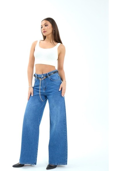Ipeksi 7398 Kot Pantolon-Mavi fiyatları