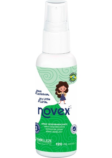 My Little Curls Çocuklar Için Saç Açıcı Sprey 120ML