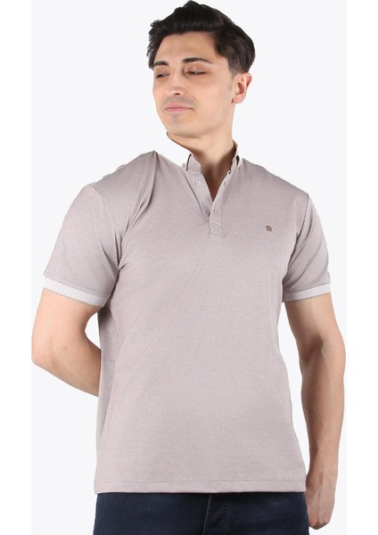 1694 Ayaklı Gömlek Yaka T-Shirt modelleri