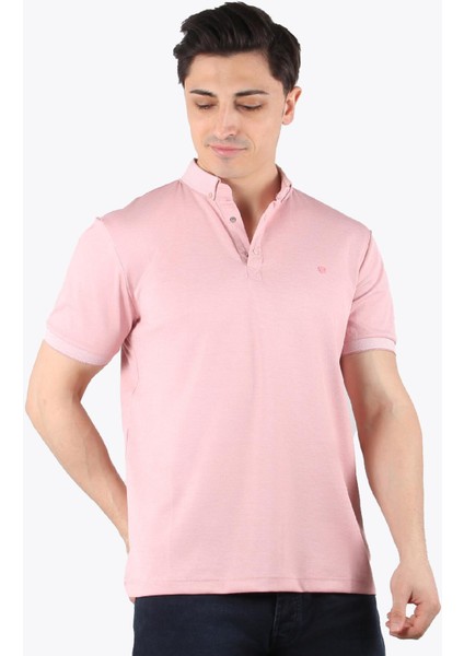 1694 Ayaklı Gömlek Yaka T-Shirt