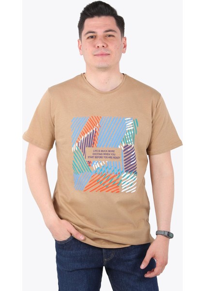 01 Life Is Muck More Yazılı T-Shirt fiyatları