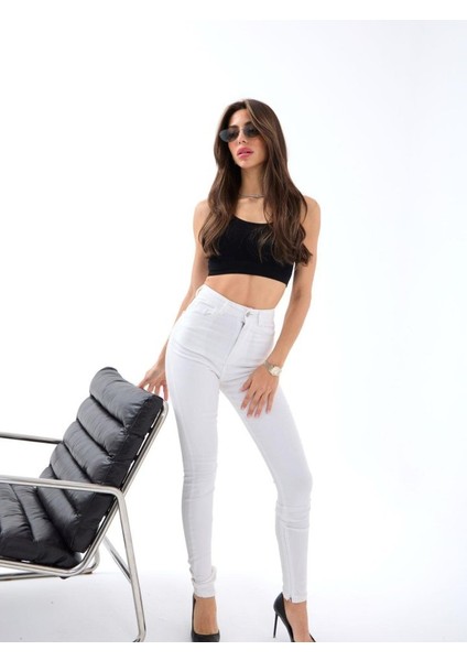 Ipeksi 6489 Pantolon-Beyaz modelleri