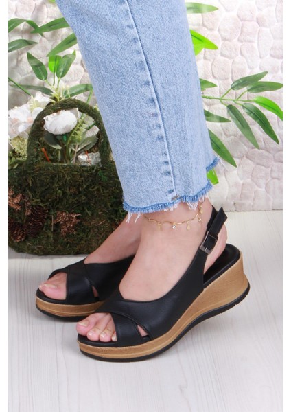 06 Ceyn Anatomik Rahat Hafif Dolgu Topuk Kadın Sandalet fiyatları