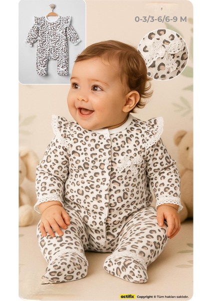 Kız Bebek Takım Pamuk 3-6-9 Ay