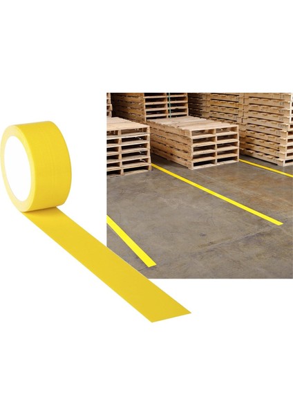 Yer Işaretleme Bandı Sarı 50X30 Mt-3 Adet modelleri