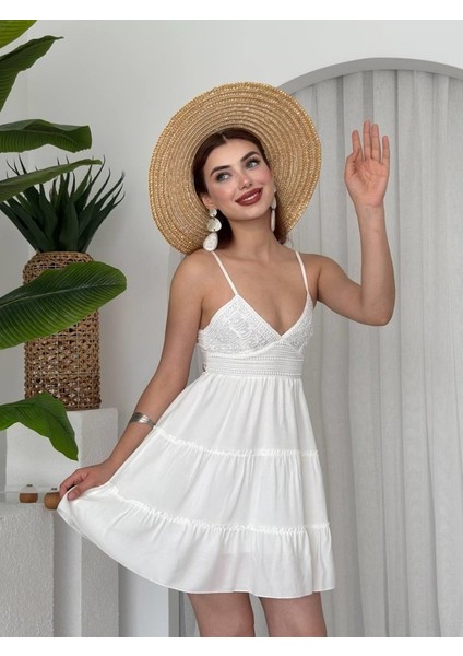 Ipeksi Nose Ip Askılı Elbise modelleri