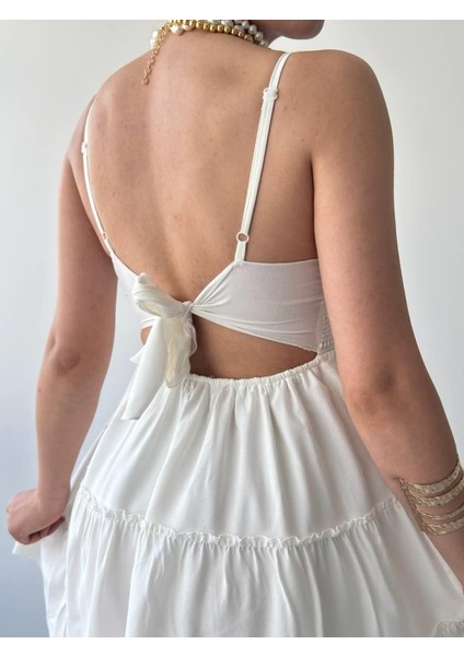 Ipeksi Nose Ip Askılı Elbise