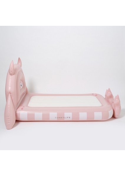 Çocuklar Için Şişme Yatak Monster Pembe indirimleri