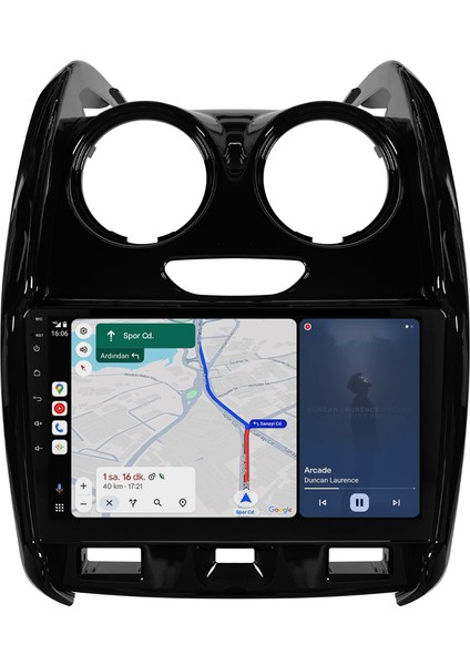 Dacia Duster Android Multimedya Sistemi (2015-2017) CRV4810XP modelleri