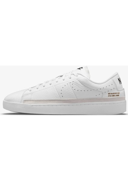 Blazer Low x Leather Mens Sneaker Hakiki Deri Erkek Günlük Spor Ayakkabı Beyaz