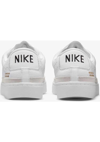 Blazer Low x Leather Mens Sneaker Hakiki Deri Erkek Günlük Spor Ayakkabı Beyaz fırsatları