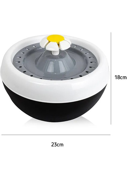 Cadopet Kedi Su Pınarı Su Sebili 2,5 Litre Sessiz 5 Volt USB